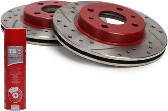 OEM Discos De Freno Delanteros 24011301351se-set-ms 2 Piezas Sport-e