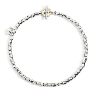Dodo BRACCIALE MINI GRANELLI ARGENTO
