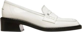 Bally Ellyane Patent Leather Moccasins, Brand Size 36.5 ( US Size 6 )