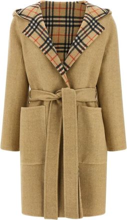 Burberry Beige Hampshire Reversible Coat