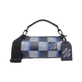 Louis Vuitton Pre-owned Vintage Cross Body Bag - Dames - Pre-owned - Blauw - Maat: ONE Size Leer