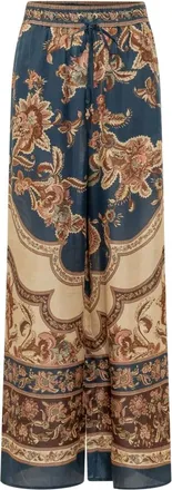 Zimmermann Broeken, Dames, Veelkleurig, XS, Aster Relaxed Broek