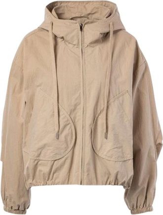 Jcsophie Paddy Jas - Dames - Jassen - Beige - Maat: XS Katoen