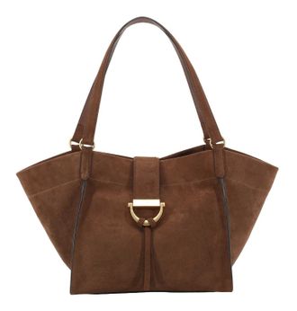 Abro shoulder bag shopper bag Leather Suede Shopper Temi Wood brown