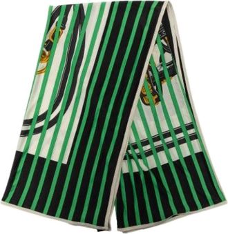 Herm&egrave;s Pre-owned Brides De Gala Bayaderes Sjaal - Dames - Vintage Accessoires - Veelkleurig - ONE Size - Vintage