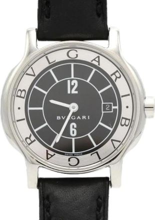Bulgari Pre-owned St 29S Polshorloge - Dames - Vintage Horloges - Zwart - ONE Size - Vintage