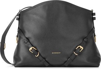 Givenchy Tassen, Dames, Zwart, ONE Size, Leer, Voyou Schoudertas
