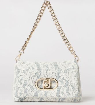 Liu Jo Borsa Lapuffy Liu Jo in denim e pizzo