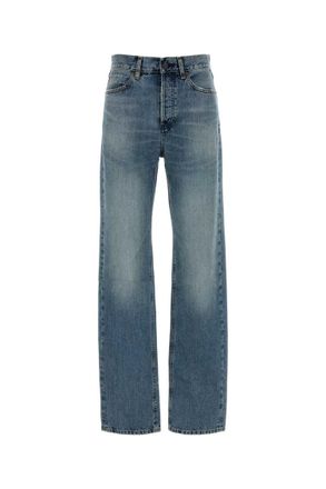 Frame Denim Light Blue Straight High Rise Jeans