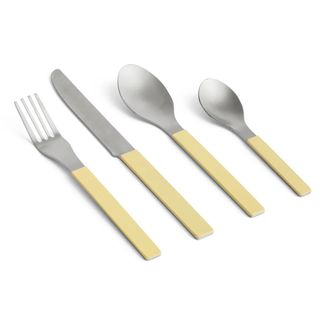 HAY MVS Besteckset, gelb (4er-Set)