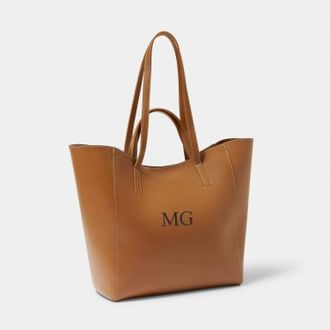 Katie Loxton Womens Perri Tote Bag In Cognac