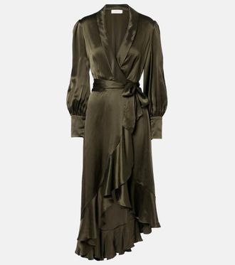 Zimmermann Silk wrap dress