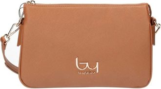 Byblos Tassen, Dames, Bruin, ONE Size, Leer, Pisa Schoudertas