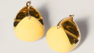 Miu Miu Enameled metal earrings