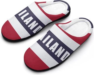 Generic Flag of Thailand Mens Slippers House Slipper Anti-skid Sole Indoor Shoes Outdoor Comfort Cotton