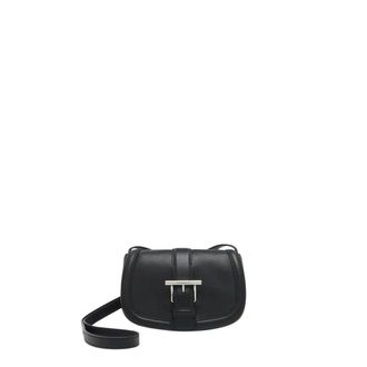Alexander McQueen Tassen, Dames, Zwart, ONE Size, Leer, Mini T-Bar Satchel