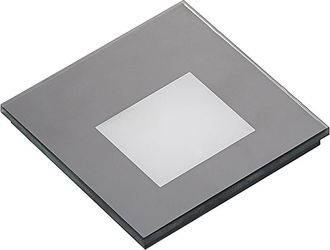 Arcchio Foco empotrado de pared de aluminio negro