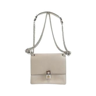 Fendi Pre-owned Cross Body Bags, female, Beige, Size: ONE SIZE Pre-owned Vintage Shoulder Bag