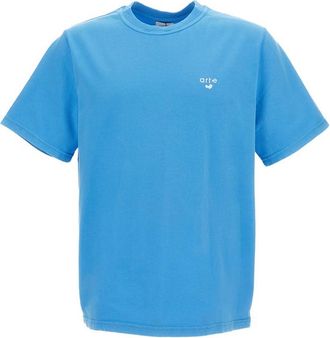 Arte Embroidered-logo T-shirt