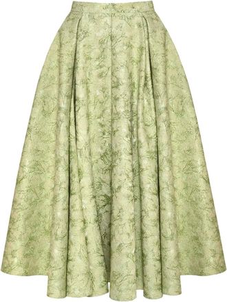 Anouki Gonna lunga plissettata - Verde