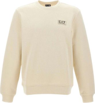 Emporio Armani Emporio Armani Ea7, Hombre, Sudaderas, Beige, Talla: M