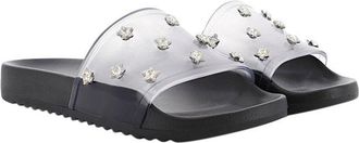 Sophia Webster Dina Gem Embellished PVC Sliders Size 36