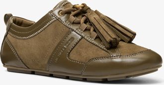 Michael Kors Keely Tassel Suede Trainer