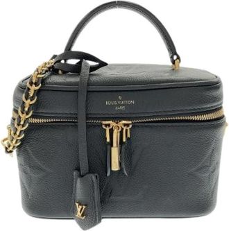 Louis Vuitton Pre-owned Monogram Empreinte Vanity Bag - Dames - Vintage Mini Tas - Zwart - ONE Size - Vintage