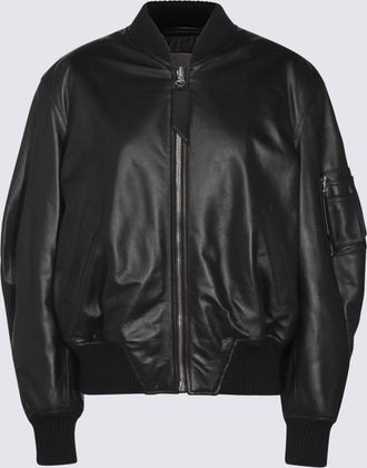 The Attico Jackets Blacks And Greys-Donna