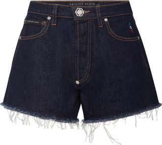 Philipp Plein Denim Korte Broek