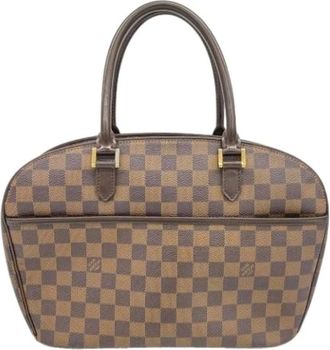 Louis Vuitton Pre-owned Handbags, female, Brown, Size: ONE SIZE Pre-owned Sarria Horizontal Handbag