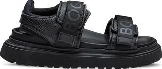 Bogner Sandali con logo - Nero