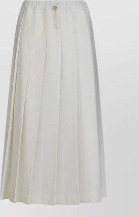 Fabiana Filippi pleated midi skirt