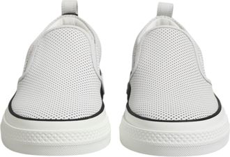Dolce & Gabbana Mens White Perforated Custom 2.zero Sneakers Shoes