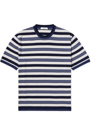 Mr P. Striped Merino Wool T-Shirt