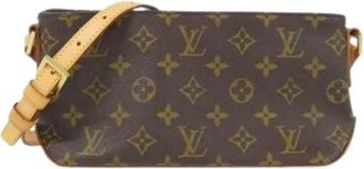 Louis Vuitton Pre-owned Cross Body Bags, female, Brown, Size: ONE SIZE Pre-owned Vintage Cross Body Bag