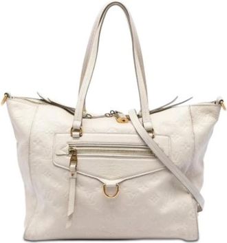 Louis Vuitton Pre-owned Lumineuse PM - Dames - Vintage Shopper - Beige - ONE Size - Leer - Vintage