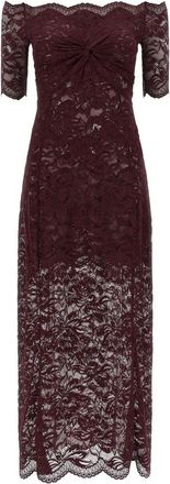 Paco Rabanne Jurken - Dames - Maxi kleedjes - Paars - M - Kleedjes