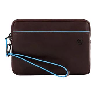 Piquadro Stijlvolle Pochette Tas - Heren - Tassen - Bruin - ONE Size - Tassen