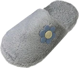 Generic Novelty Slippers,Womens slipper - Product Title Winter Indoor Outdoor Small Flower Slippers Non Slip Deodo Rant Soft Thick Bottom Slippers for Men and