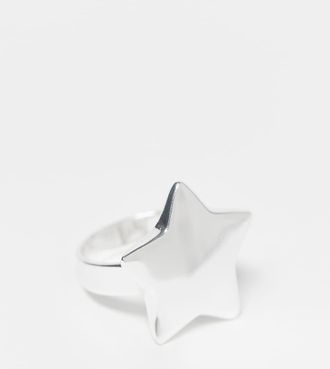 Seol + Gold Anello in argento sterling con stella