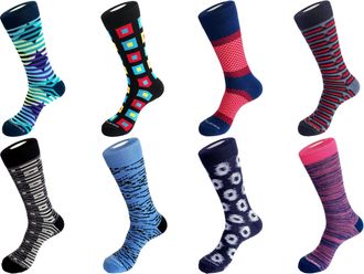 Unsimply Stitched CREW SOCK 8 PACK
