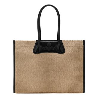 Vivienne Westwood Bolso Tote Espacioso - Bags - unisex - Beige - ONE SIZE