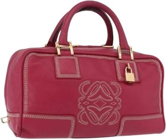Loewe Pre-owned Handbags, female, Pink, Size: ONE SIZE Pre-owned Hand Bag