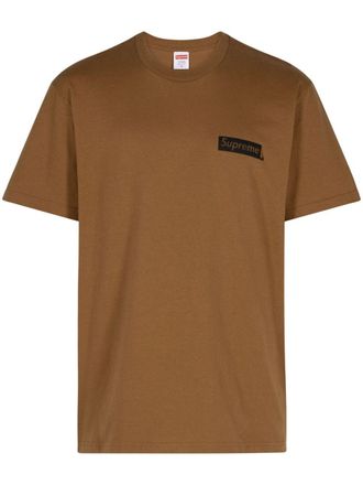 SUPREME Static Brown T-shirt - unisex - Cotton - S