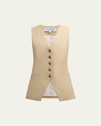 Veronica Beard Liff Suiting Vest