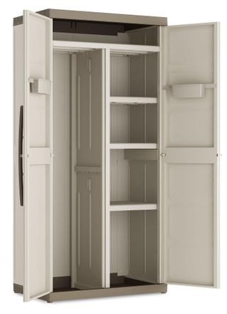 KIS Mueble Resina Exellence Xl Porta Escobas Cm 89x54x182 H