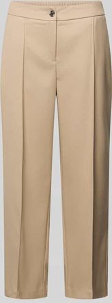OPUS Stoffhose mit B&uuml;gelfalte Modell Melane in Camel, Gr&ouml;&szlig;e 34