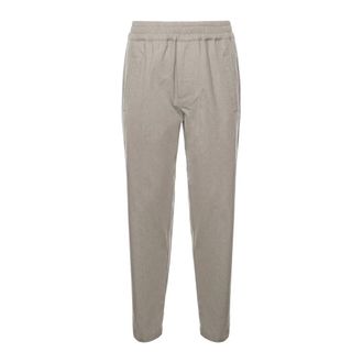 Eleventy Straight Trousers, male, Beige, Size: W34 Straight Chino Trousers