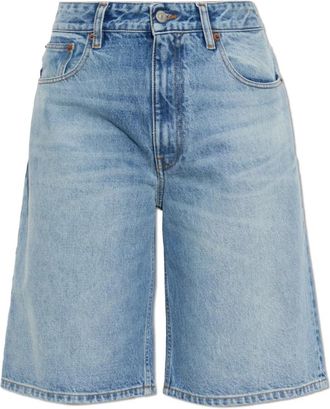 Maison Margiela Denim Bermuda Shorts - Dames - Denim shorts - Blauw - W27 - Denim - Korte Broeken